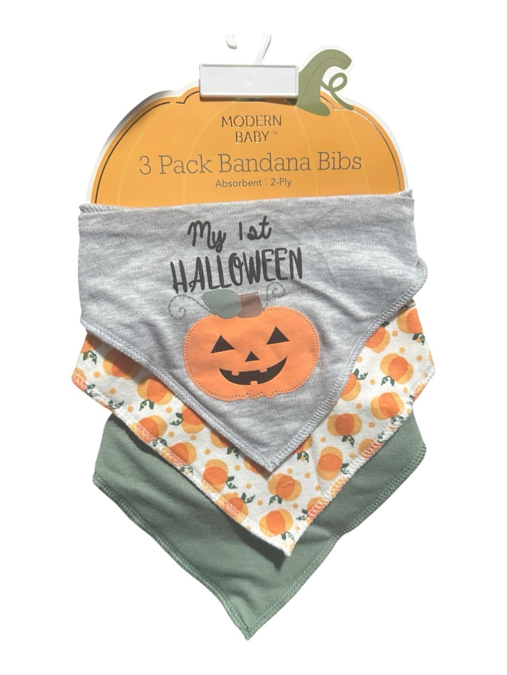 Modern Baby My 1st Halloween Bibs 3 Pack